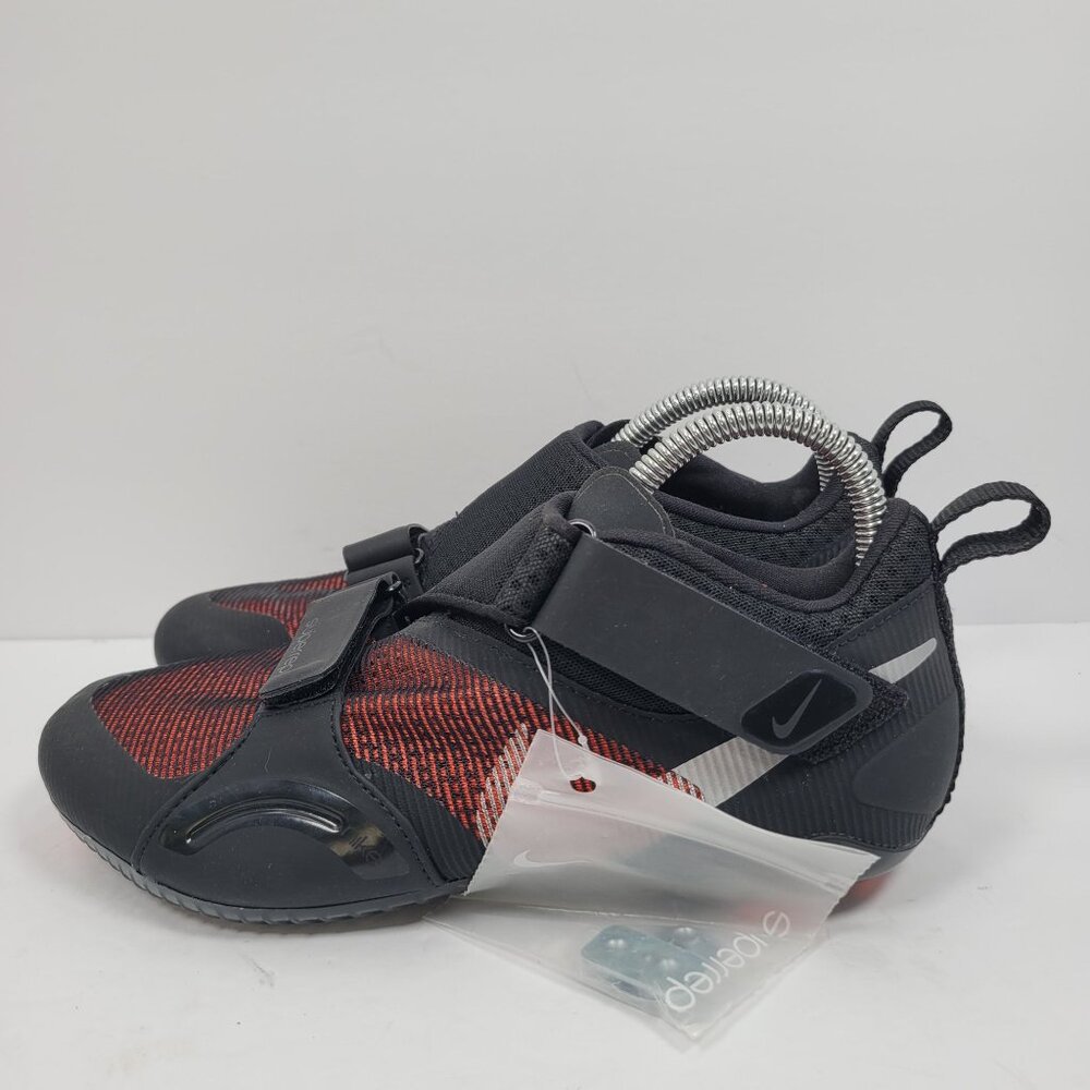 Nike SuperRep Women's Red Black Cycle Shoes CJ0775-008 US Size 7.5 NWOT - Picture 2 of 9
